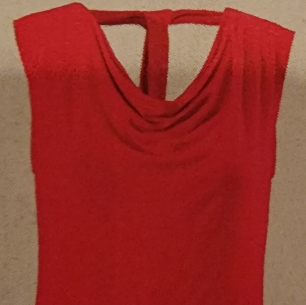 CAbi Sleeveless Tie-Back Tee